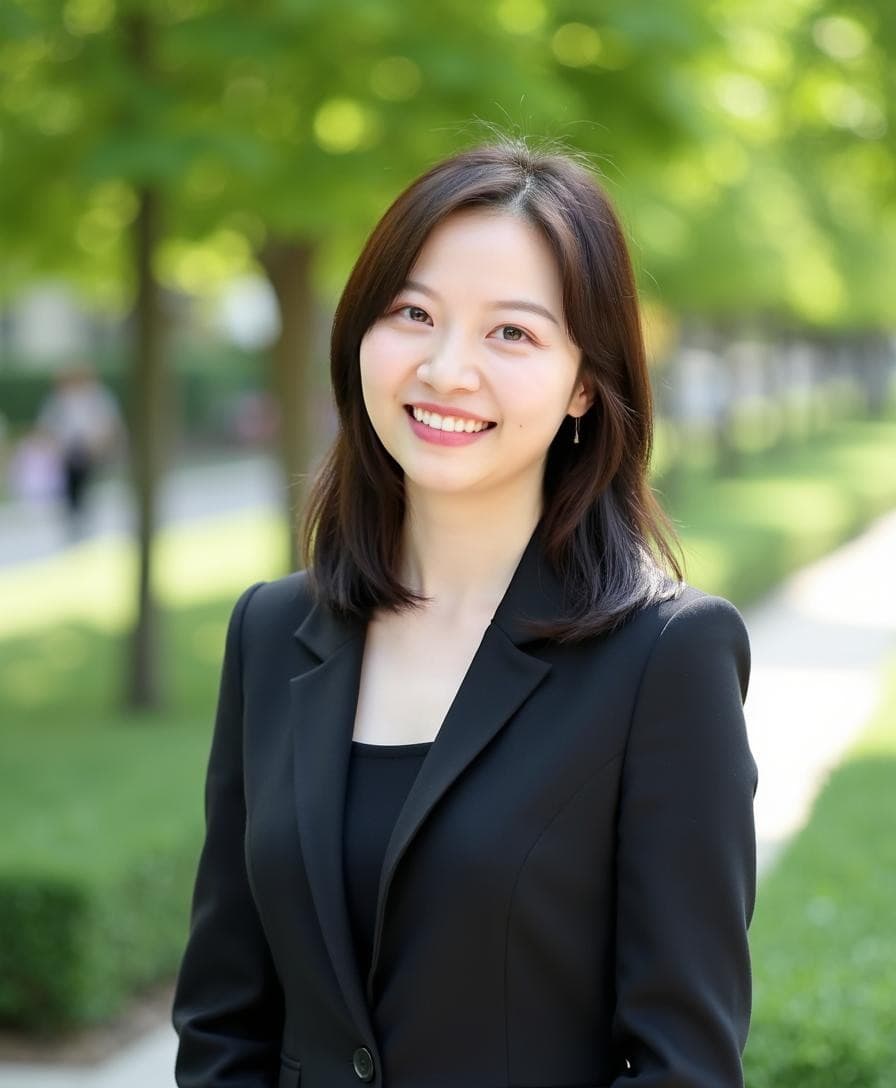 Professional headshot of Sarah Zou